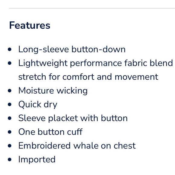 Vineyard Vines Performance Blend Fabric Moisture Wicking Plaid Whale Shirt 3T - Picture 5 of 10